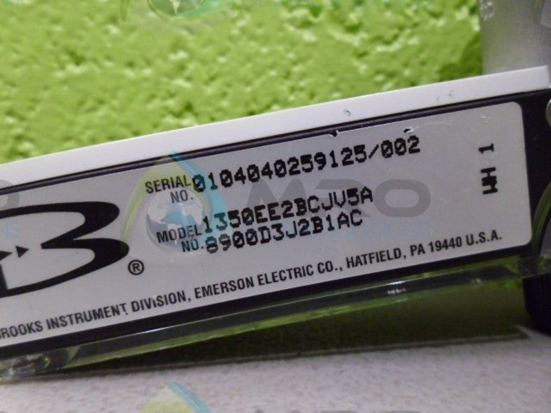 BROOKS 1350EE2BCJV5A FLOWMETER UNMP