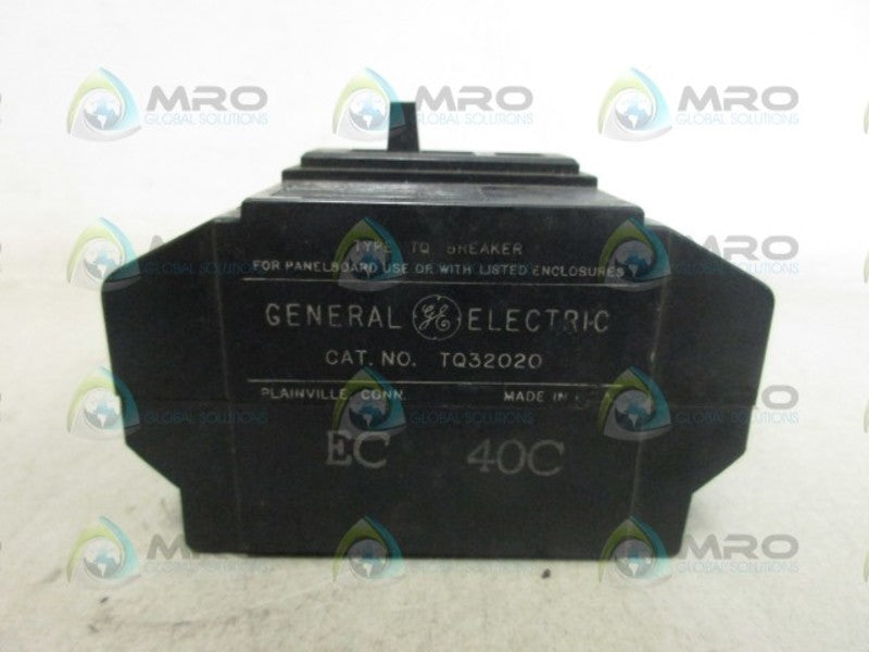 GENERAL ELECTRIC TQ32020 CIRCUIT BREAKER 3P UNMP