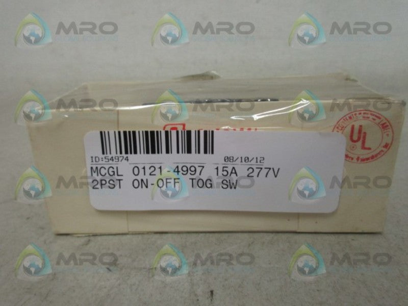 ALCOA 0121-4997 TOGGLE SWITCH NSMP