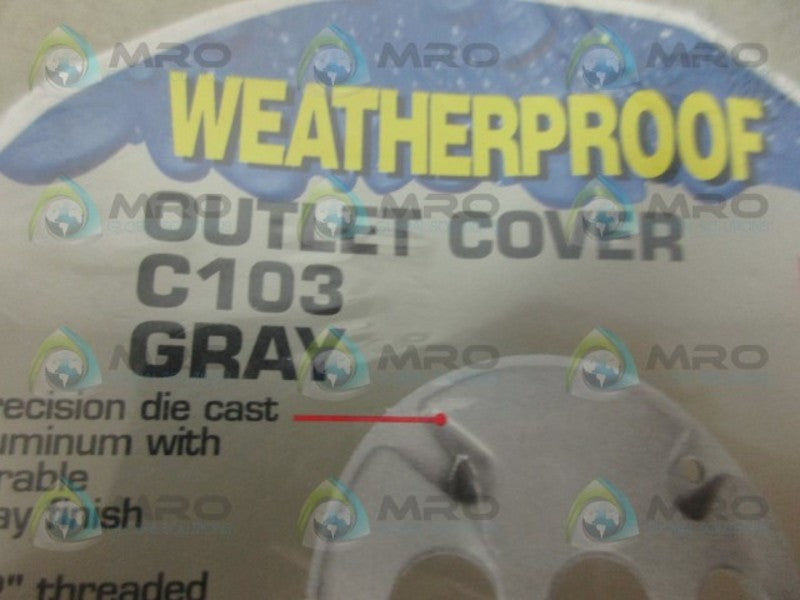 RAB C103 OUTLET COVER NSMP