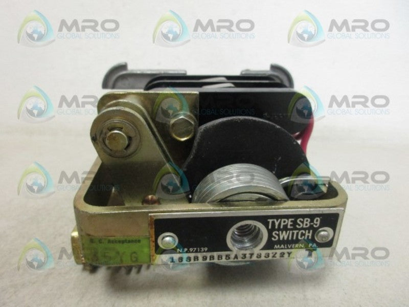 GENERAL ELECTRIC 16SB9BB5A37S3Z2Y SWITCH UNMP