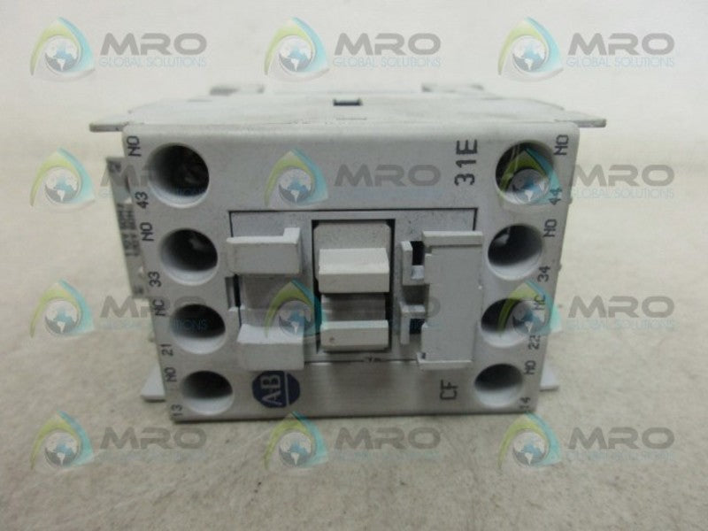 ALLEN BRADLEY 700-CF310 SER. A CONTACTOR RELAY UNMP