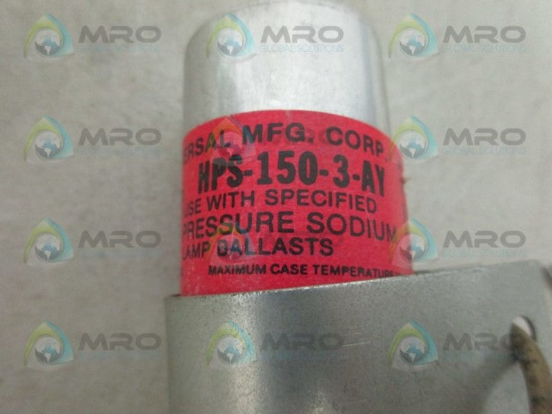UNIVERSAL HPS-150-3-AY LAMP BALLAST UNMP