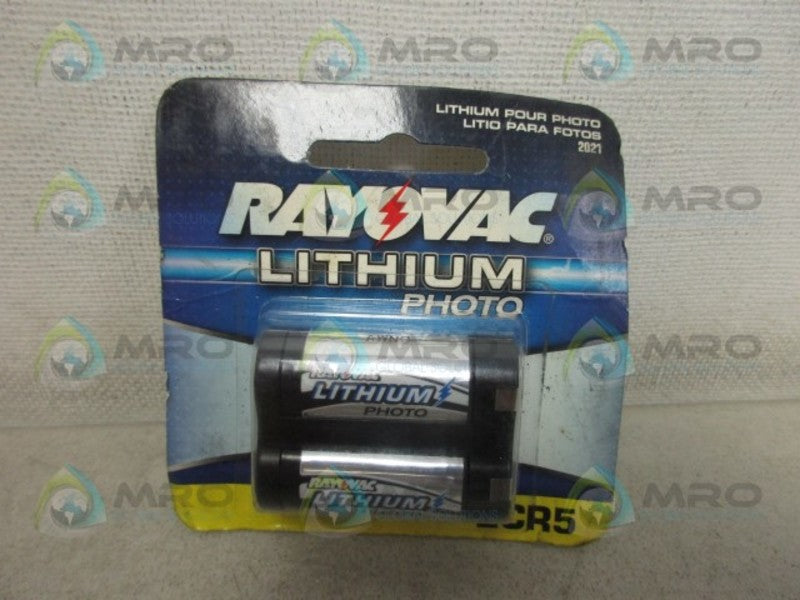 RAYOVAC 2CR5 LITHIUM BATTERY NSMP