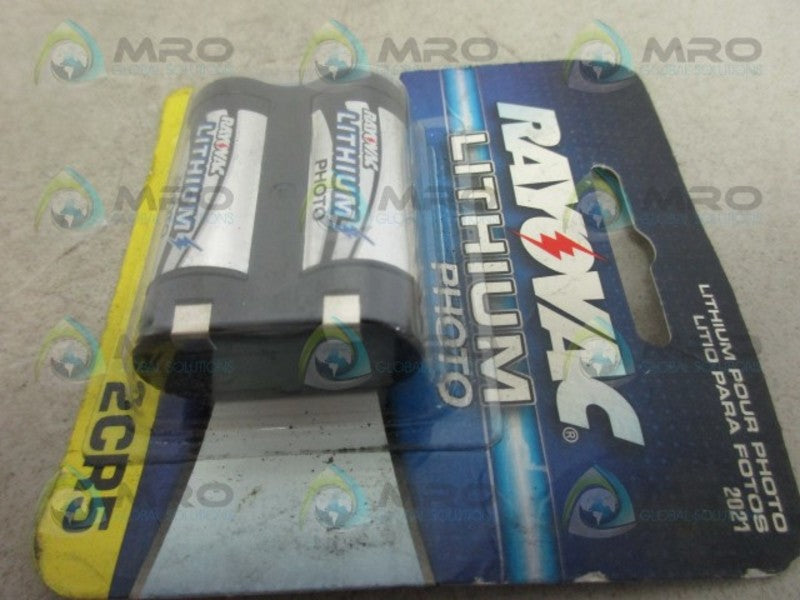 RAYOVAC 2CR5 LITHIUM BATTERY NSMP