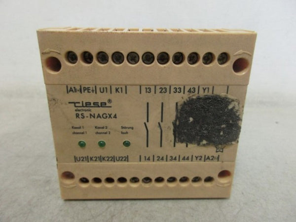 TIESE RS-NAGX4 SAFETY RELAY NSNP