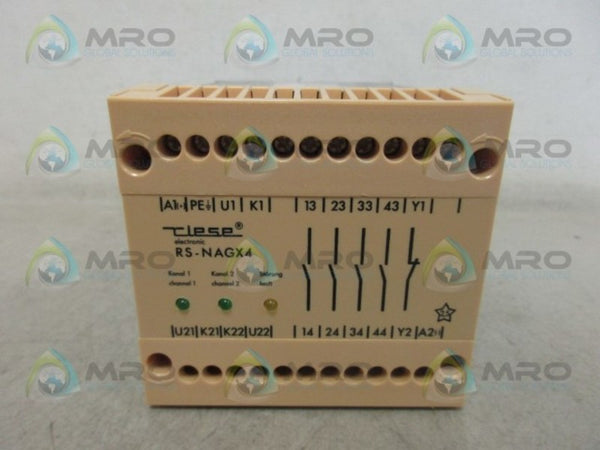 TIESE RS-NAGX4 SAFETY RELAY NSMP