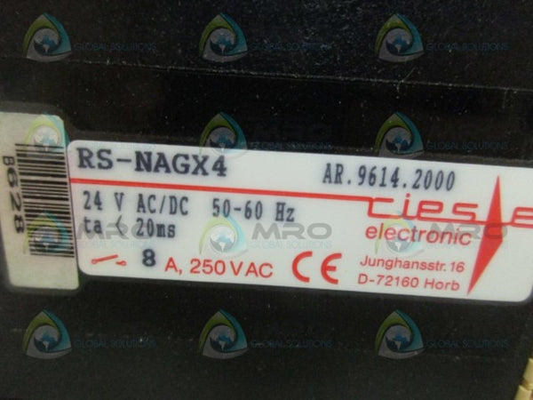 TIESE RS-NAGX4 SAFETY RELAY NSMP