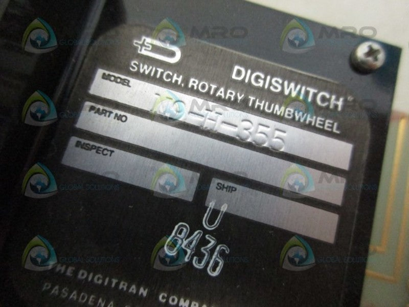 DIGITRAN N9-H-355 DIGISWITCH NSNP