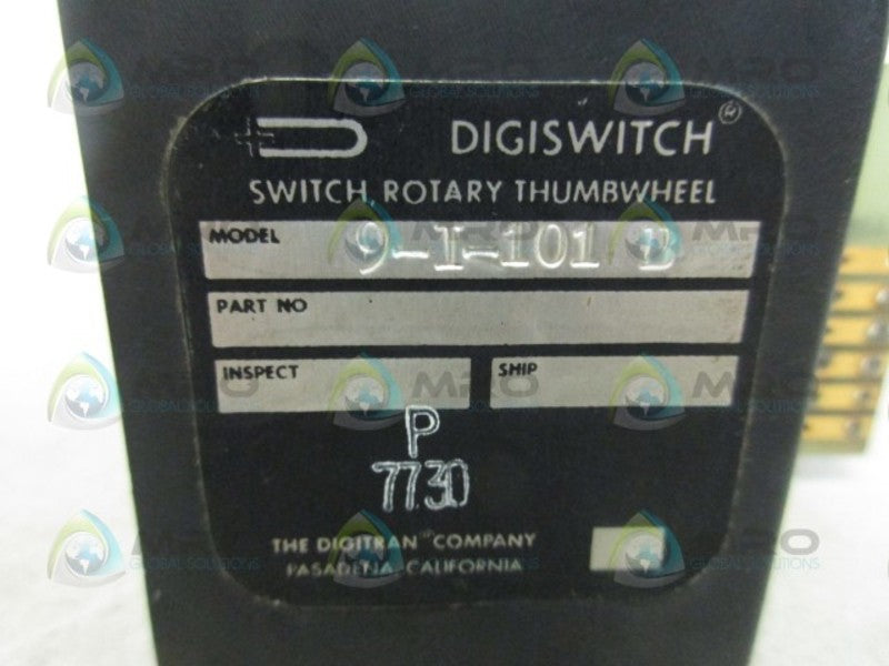 DIGITRAN 9-I-101B DIGISWITCH UNMP