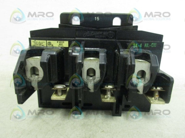 SIEMENS P4315 CIRCUIT BREAKER NSNP