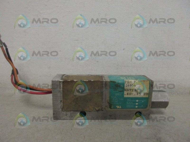 GEMS FS-926 FLOW SWITCH UNMP