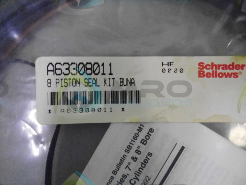 SCHRADDER BELLOWS A63308011 PISTON SEAL NSNP IN BAG