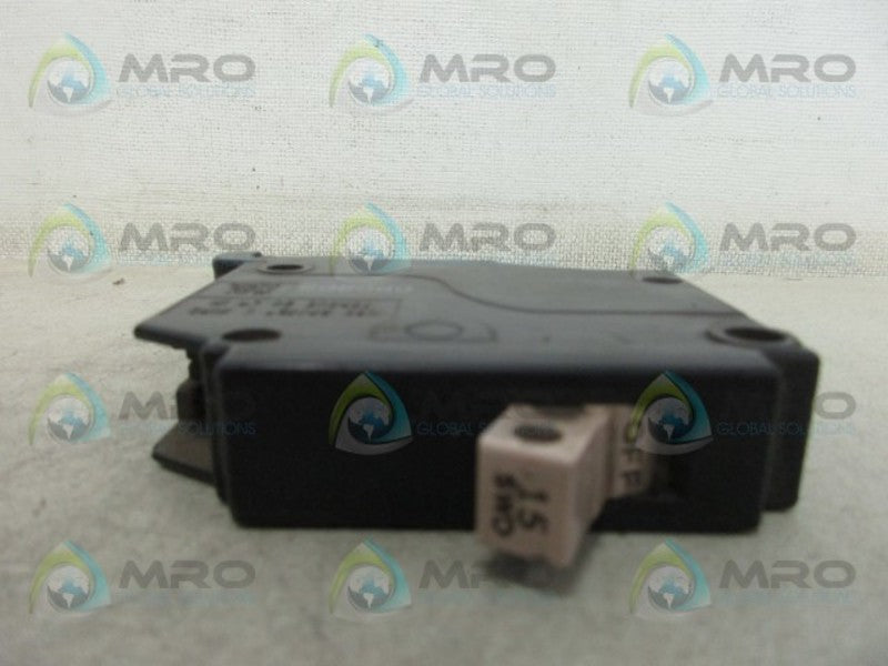 CUTLER HAMMER CH115 CIRCUIT BREAKER 15A UNMP