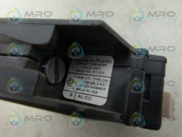 CUTLER HAMMER CH115 CIRCUIT BREAKER 15A UNMP