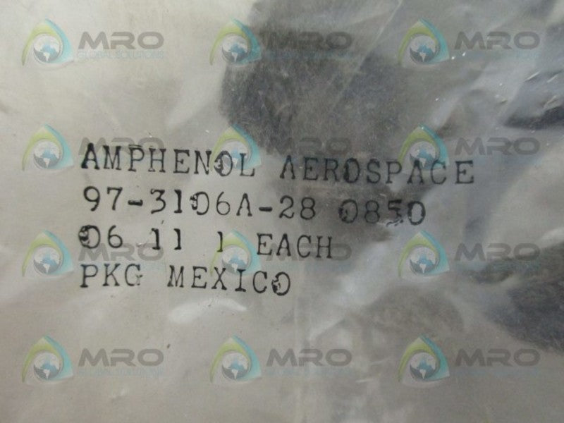 AMPHENOL 97-3106A-28 CONNECTOR  NSMP