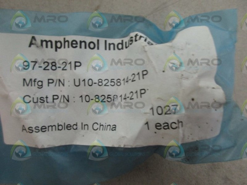 AMPHENOL 97-28-21P CONNECTOR  NSMP