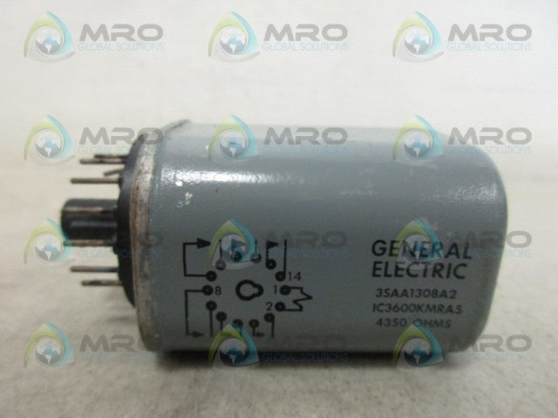 GENERAL ELECTRIC 3SAA1308A2 RELAY UNMP