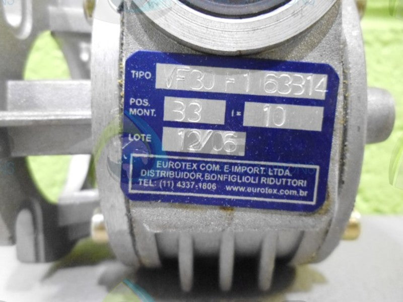 EUROTEX VF30 F1 63314 REDUCER WORM GEAR BOX NSNP