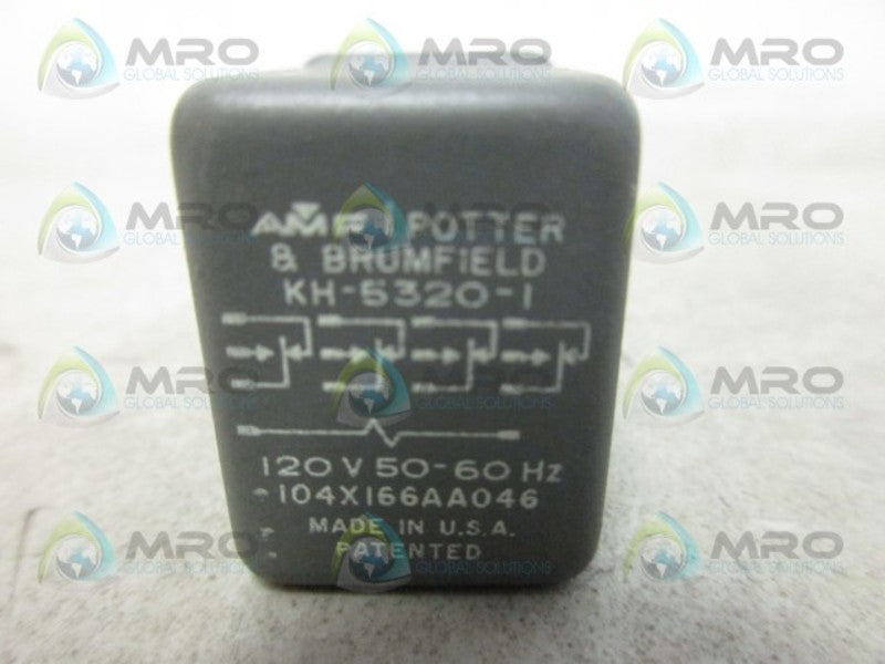 POTTER & BRUMFIELD 104X166AA046 RELAY UNMP