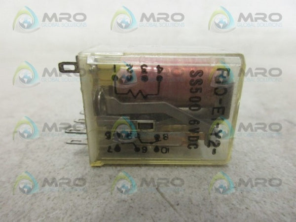 POTTER & BRUMFIELD R10-E1-Y2-SS500 RELAY 6VDC UNMP