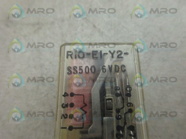 POTTER & BRUMFIELD R10-E1-Y2-SS500 RELAY 6VDC UNMP