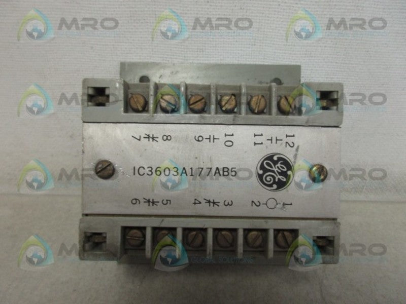 GENERAL ELECTRIC IC3603A177AB5 RELAY MODULE UNMP