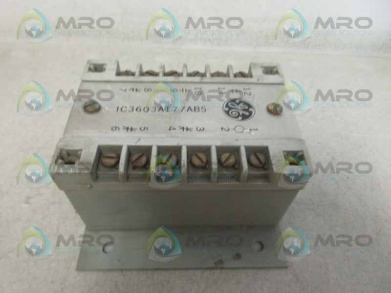 GENERAL ELECTRIC IC3603A177AB5 RELAY MODULE UNMP