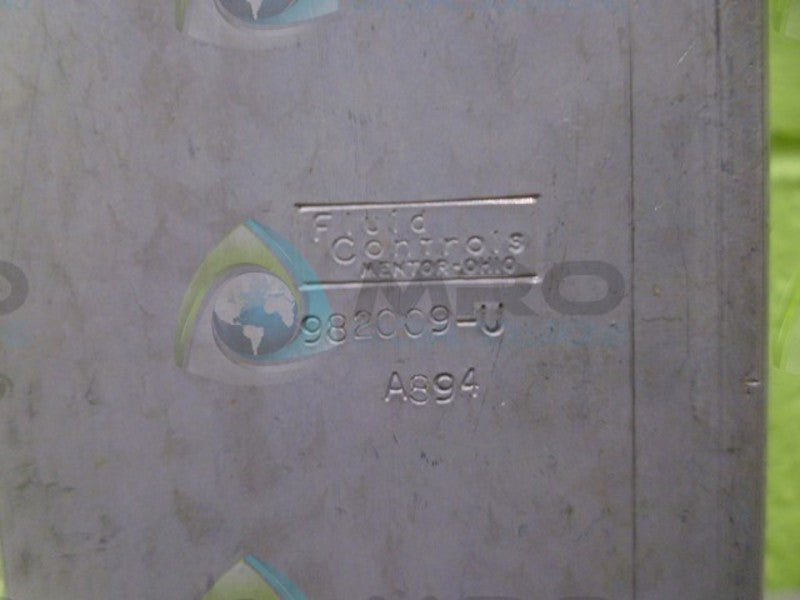 FLUID CONTROLS 982009-U NSNP