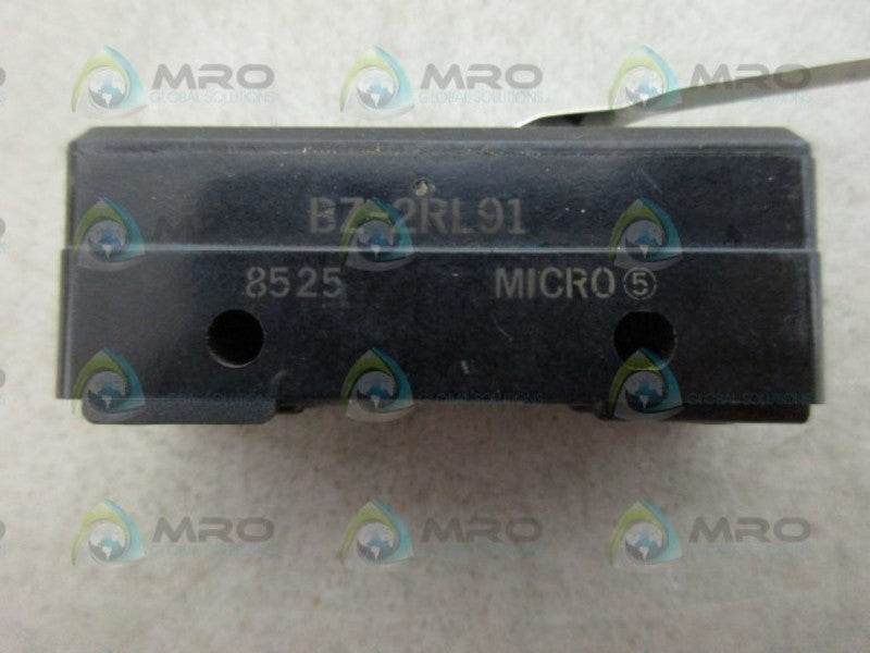 MICRO SWITCH BZ-2RL91 LIMIT SWITCH UNMP