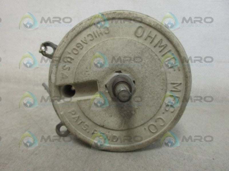 OHMITE 0458 RHEOSTAT UNMP