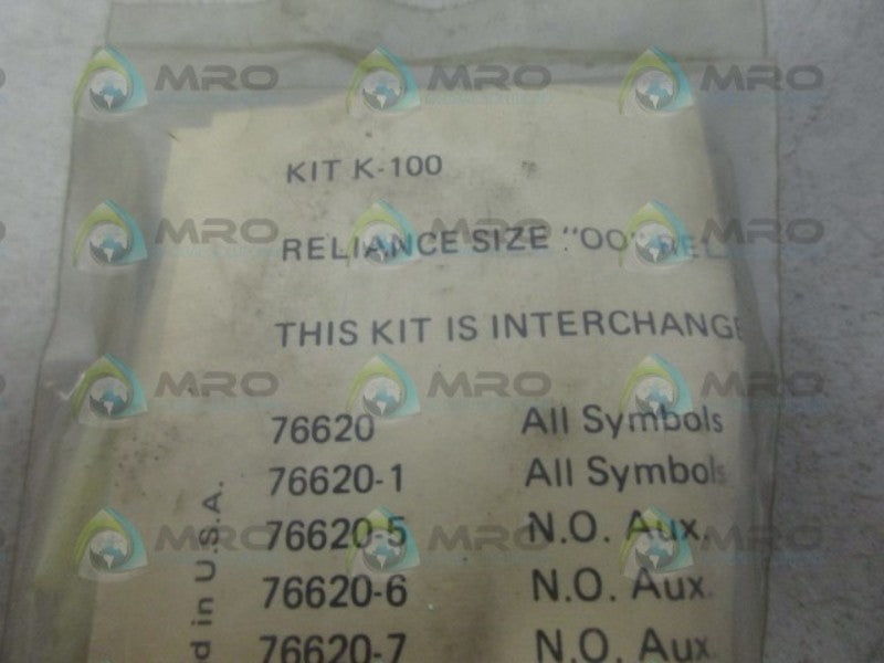 RELIANCE K-100 CONTACT KIT NSMP