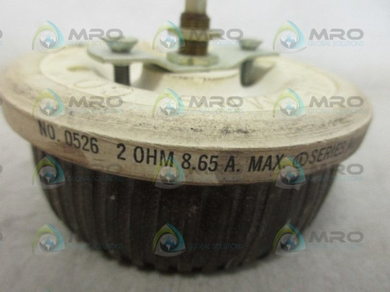 OHMITE 0526 RHEOSTAT NSMP