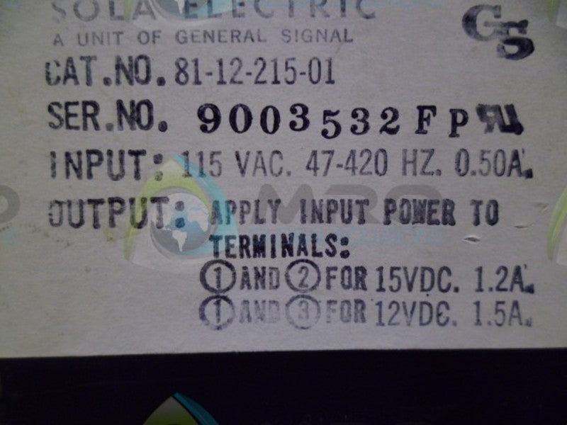SOLA 9003535FP UNMP