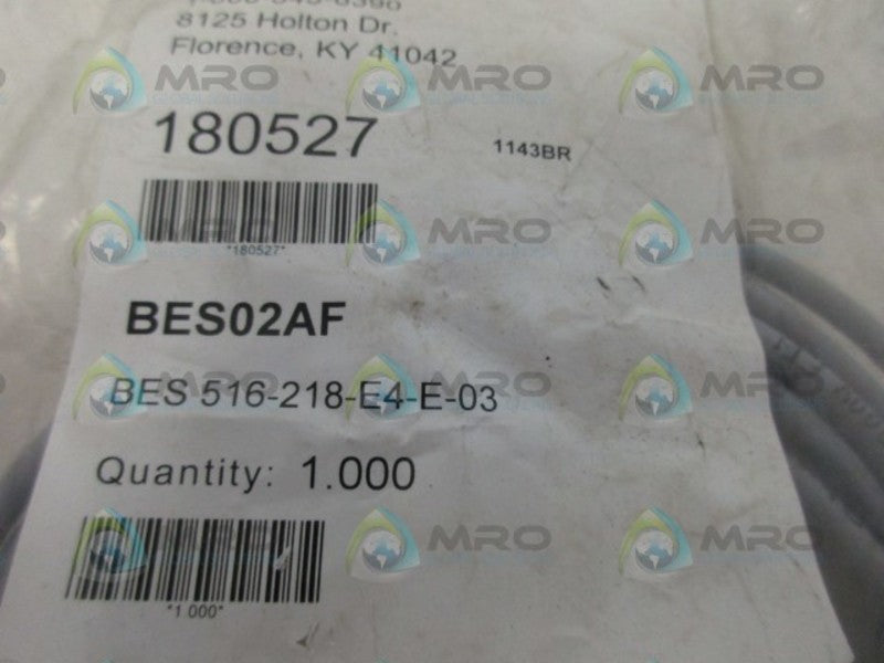 BALLUFF BES516-218-E4-E-03 INDUCTIVE SENSOR NSMP