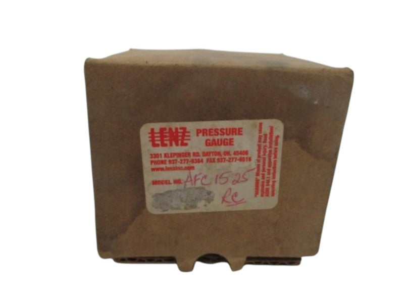 LENZ AFC1525 PRESSURE GAUGE NSMP