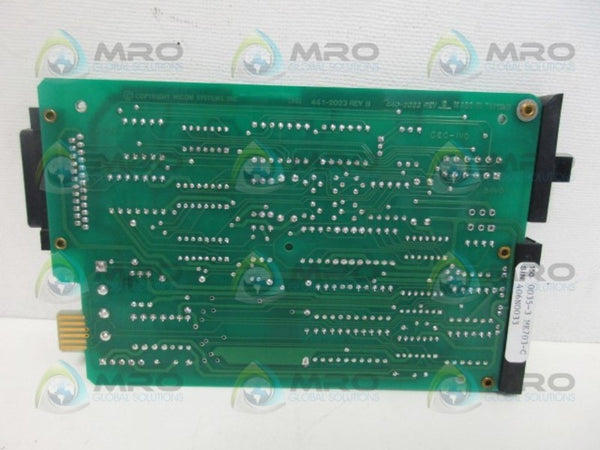 MICOM 100-2023-0 REV. B MODULE BOARD NSNP