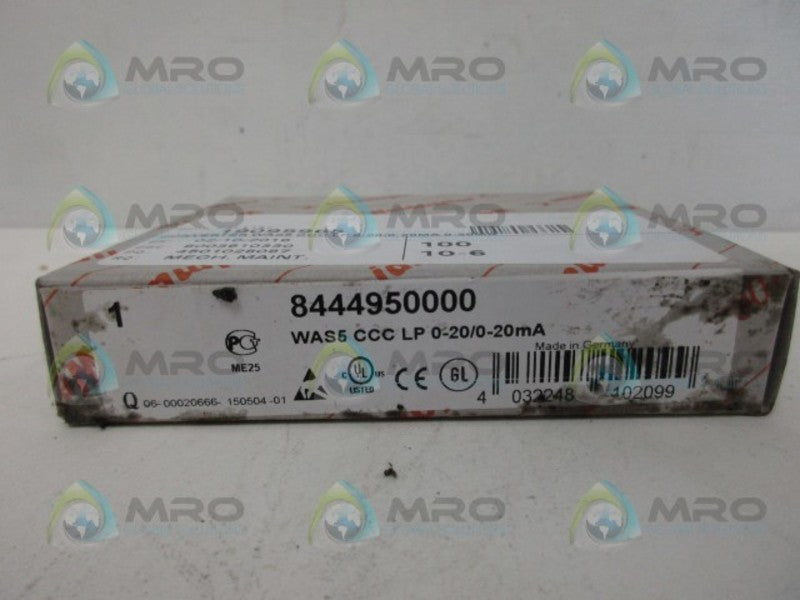 WEIDMULLER 8444950000 TERMINAL BLOCK NSMP