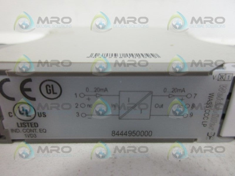 WEIDMULLER 8444950000 TERMINAL BLOCK NSMP