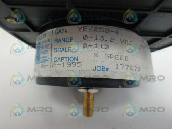 YOKOGAWA YE/250-4 GAUGE 0-110 NSMP
