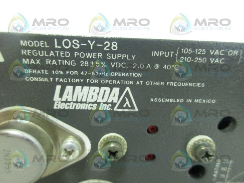 LAMBDA LOS-Y-28 POWER SUPPLY NSNP