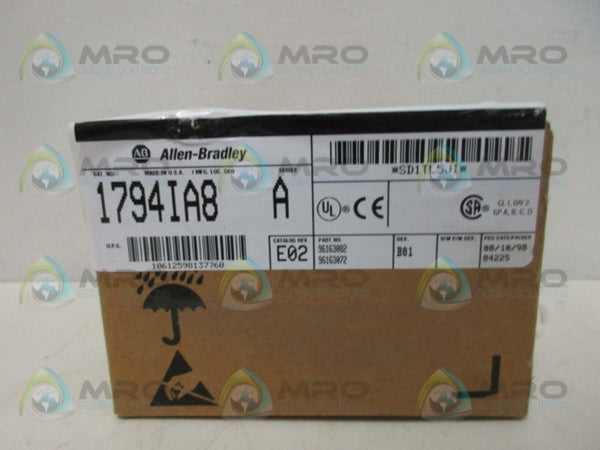 ALLEN BRADLEY 1794-IA8 SER. A DATE: 1998 NSFS