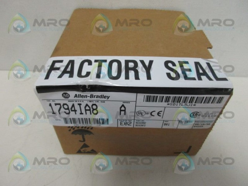 ALLEN BRADLEY 1794-IA8 SER. A DATE: 1998 NSFS