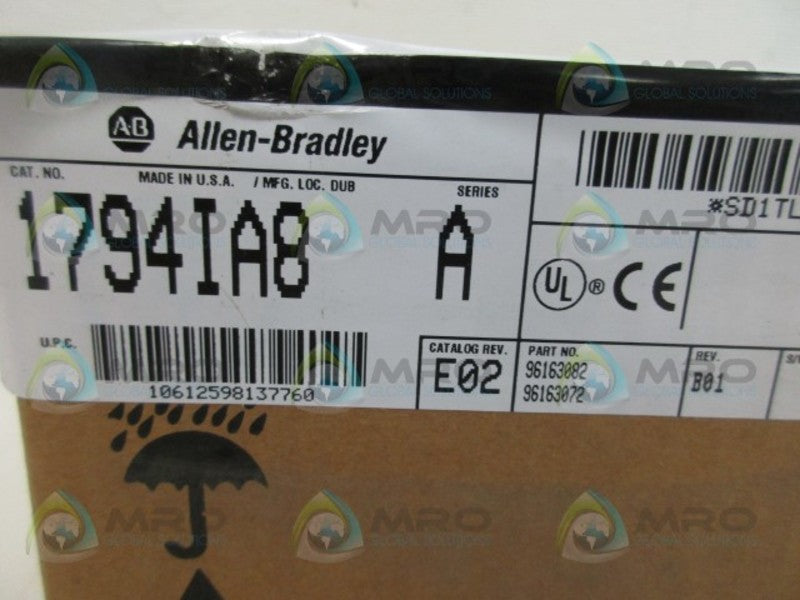 ALLEN BRADLEY 1794-IA8 SER. A DATE: 1998 NSFS