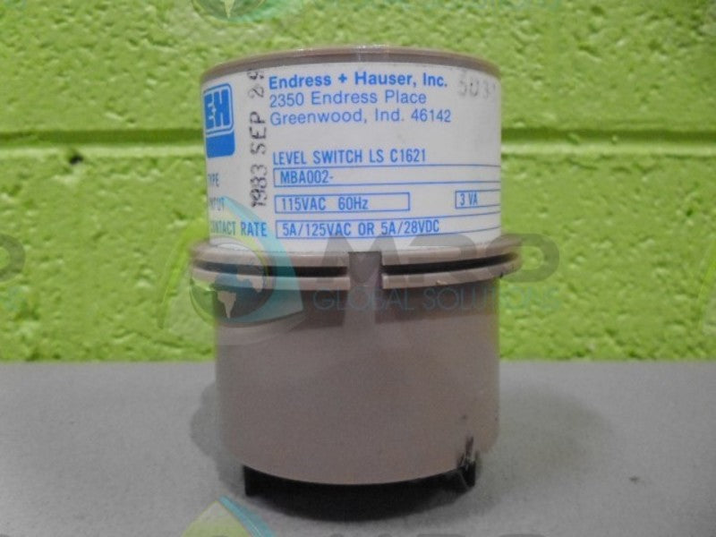 ENDRESS+HAUSER MBA002 LEVEL SWITCH UNMP