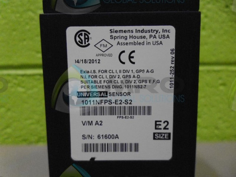 SIEMENS 61600A SENSOR NSNP