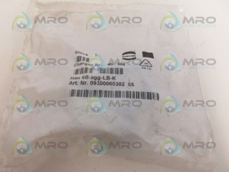 HARTING HAN6B-AGG-LB-K CONNECTOR NSMP