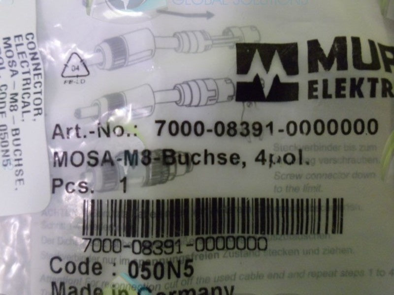MURR ELEKTRONIK 7000-08391 NSNP IN BAG