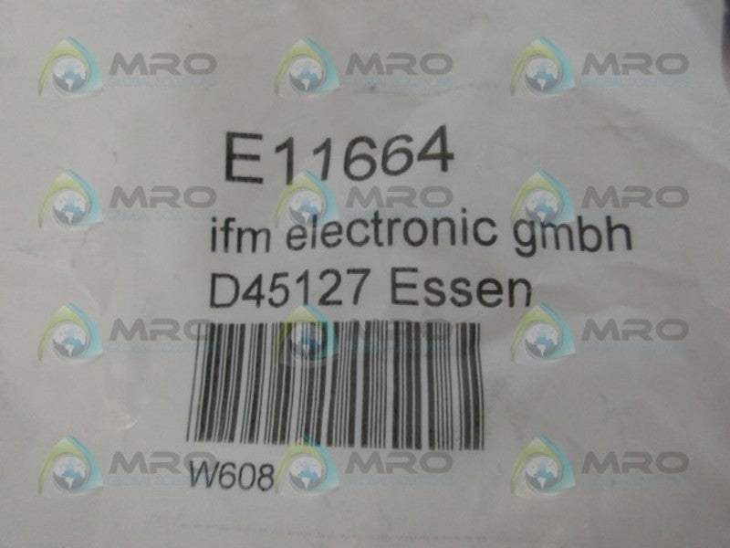 IFM ELECTRONIC E11664 CONNECTOR CABLE NSMP