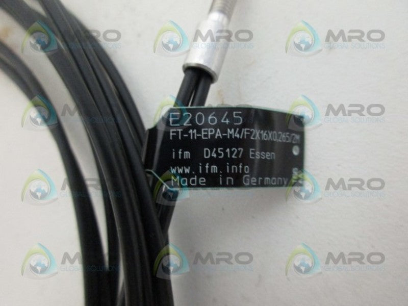 IFM EFECTOR E20645 FIBER OPTICS NSMP